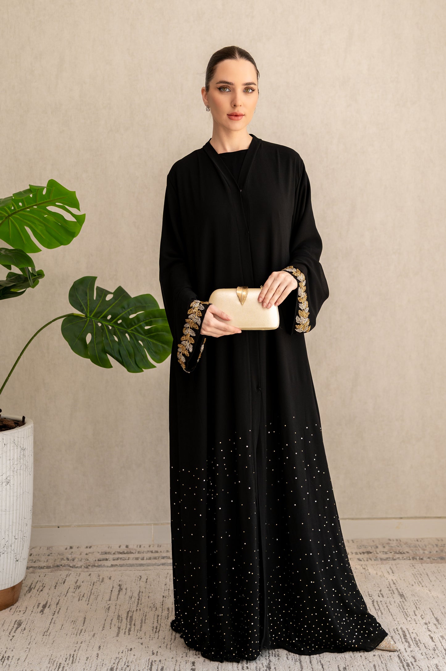 Luxury Stardust Abaya