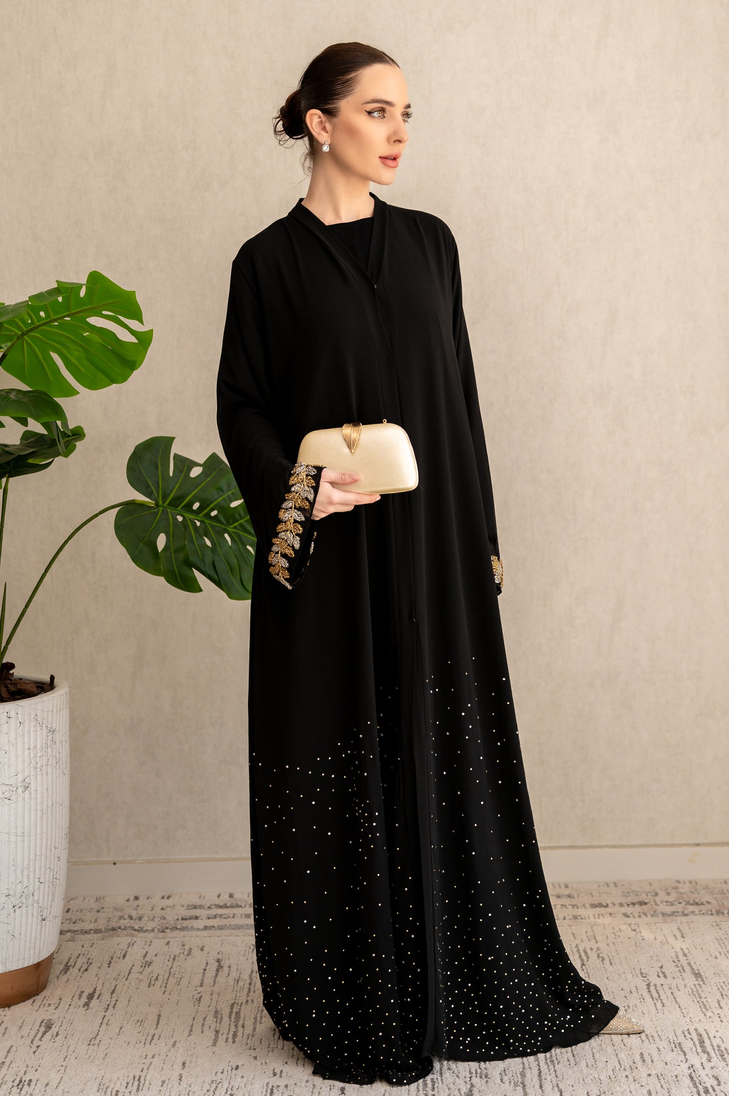 Luxury Stardust Abaya