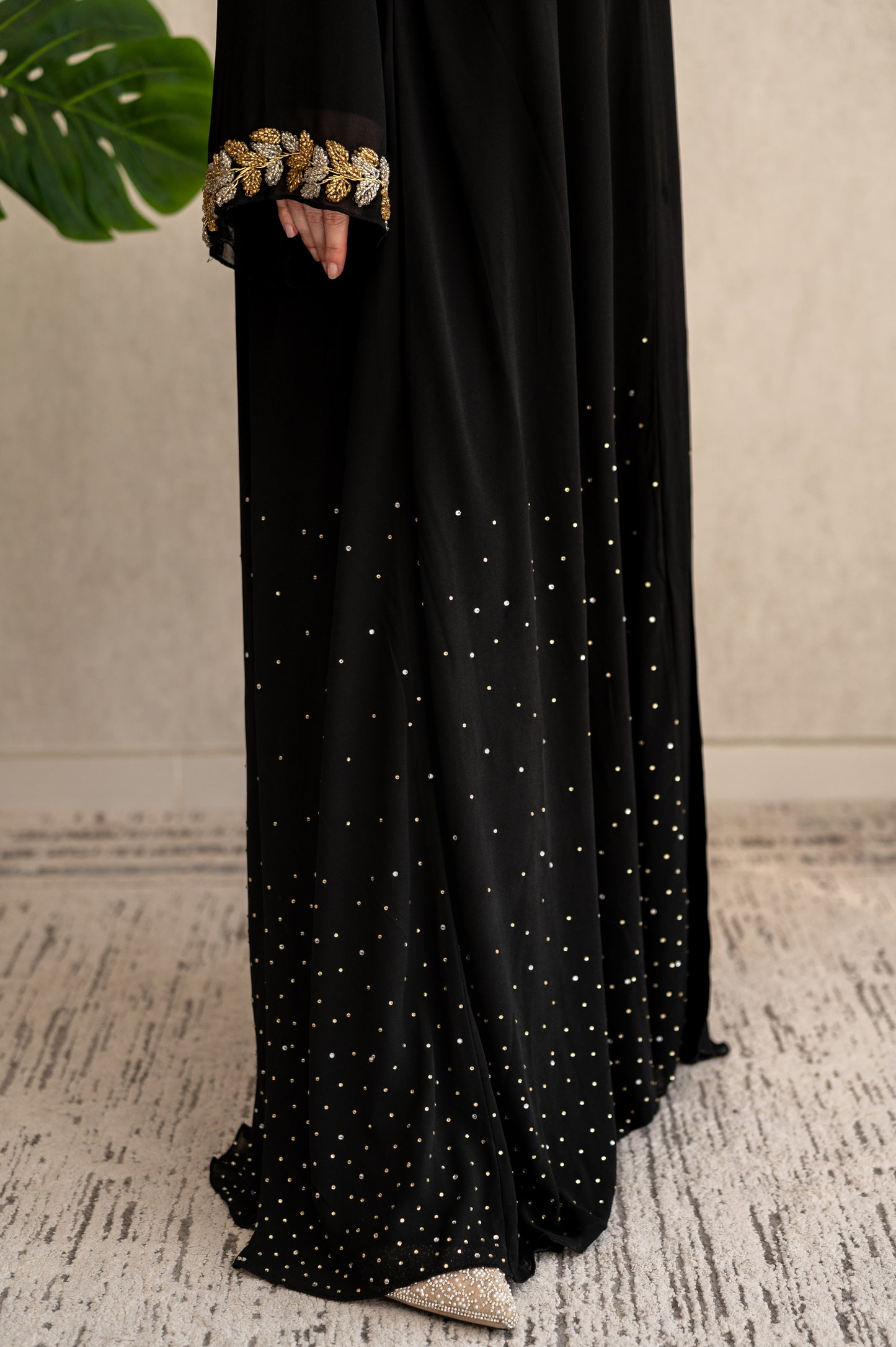 Luxury Stardust Abaya
