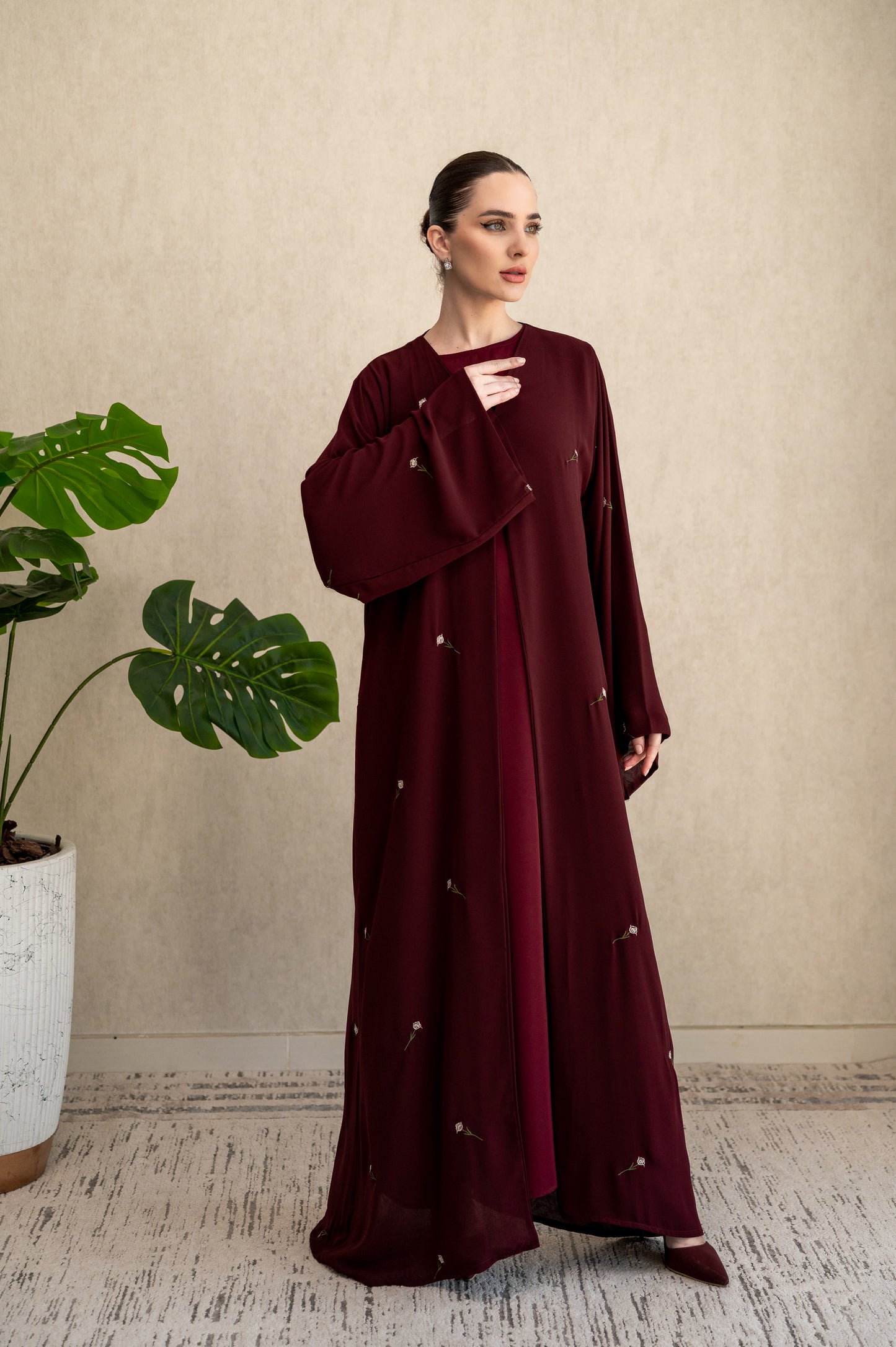Signature Rumman- Burgundy