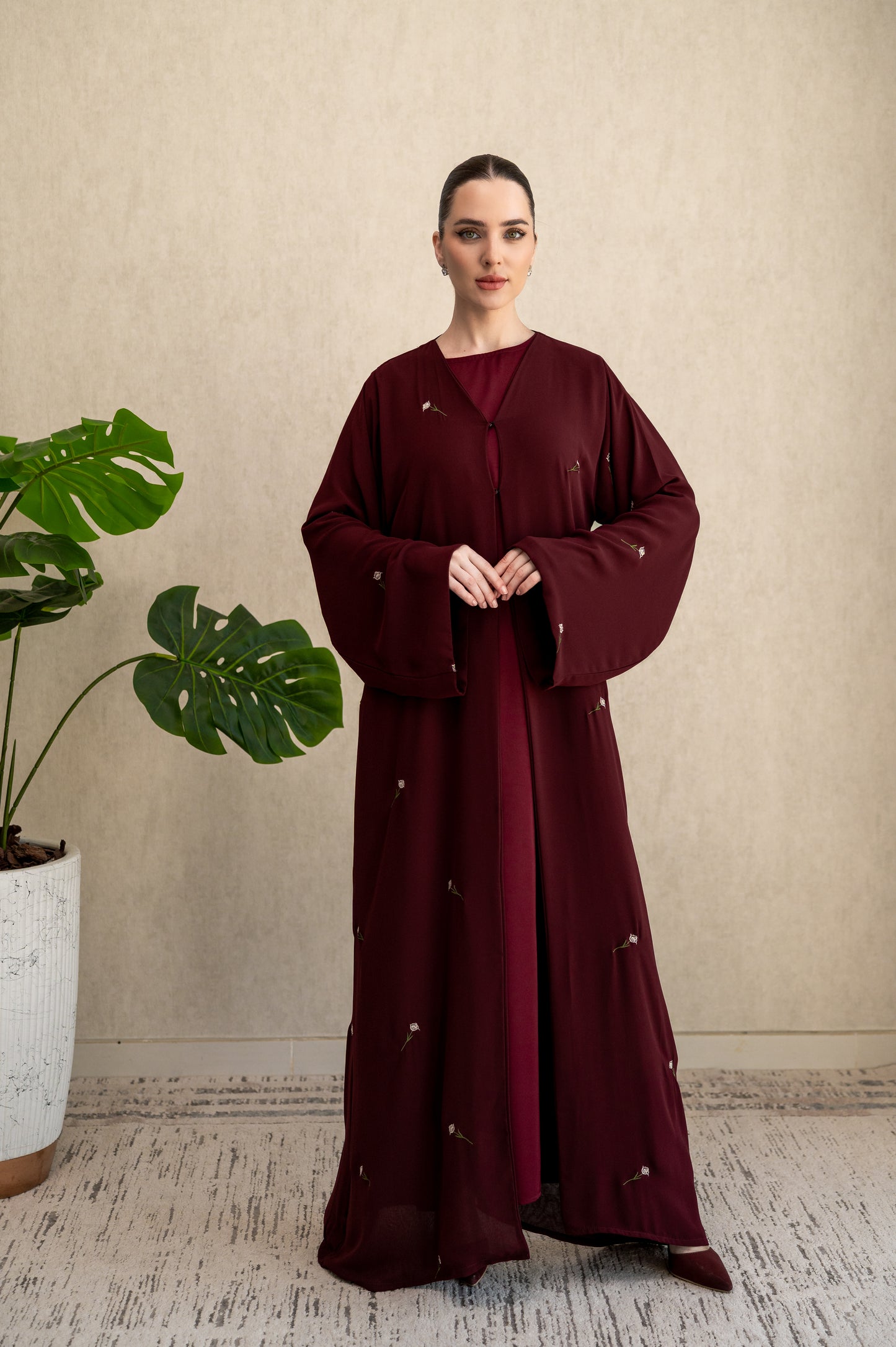 Signature Rumman- Burgundy