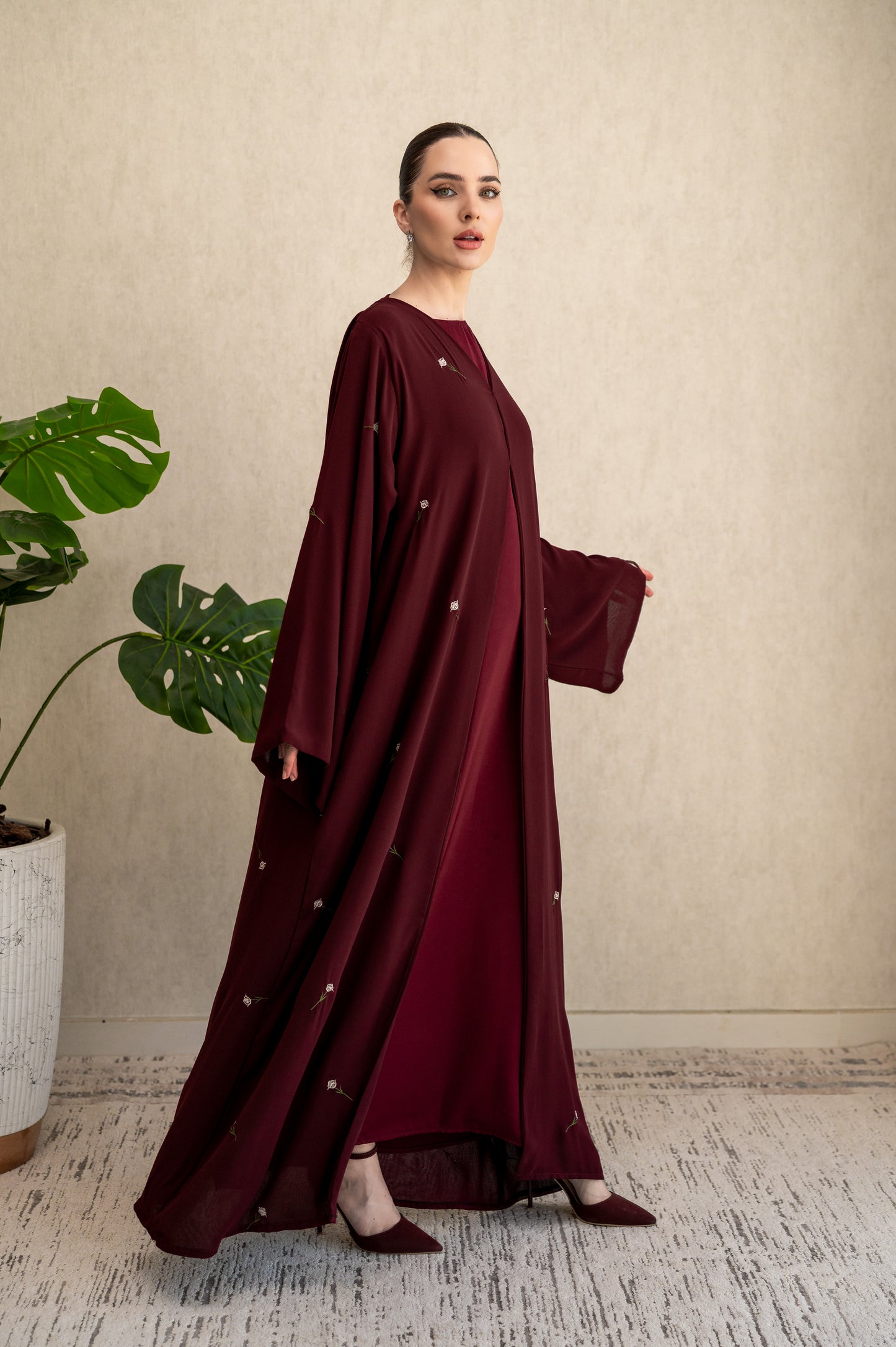 Signature Rumman- Burgundy