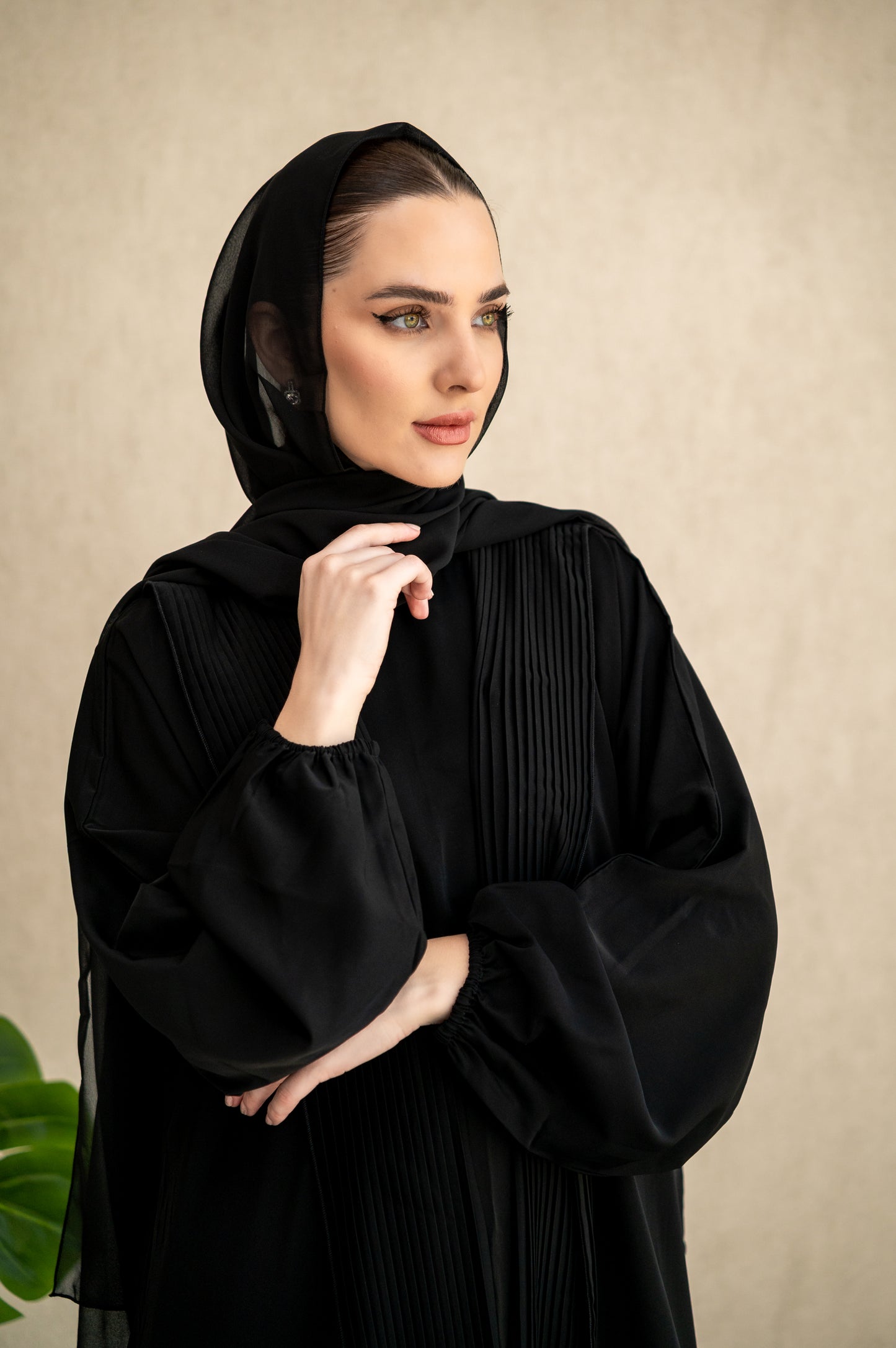 Statement pleats - Black