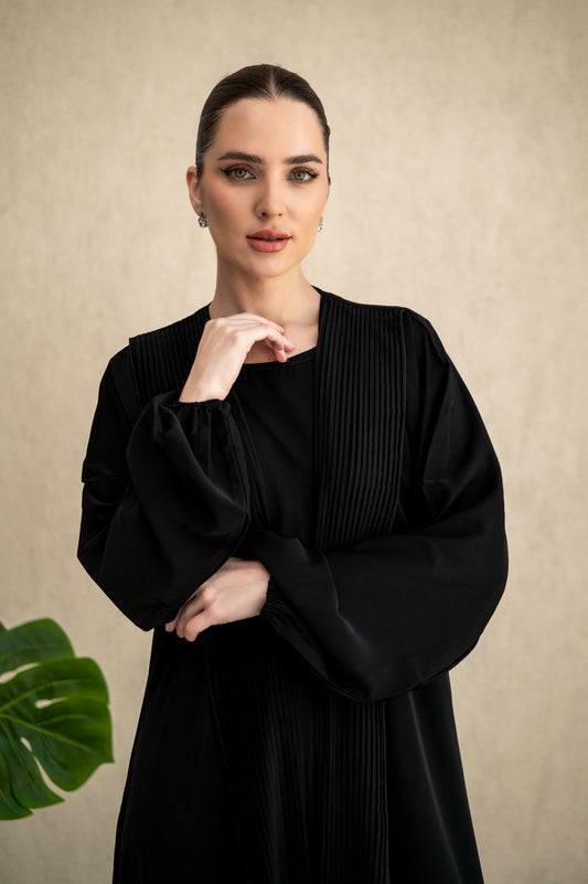 Statement pleats - Black