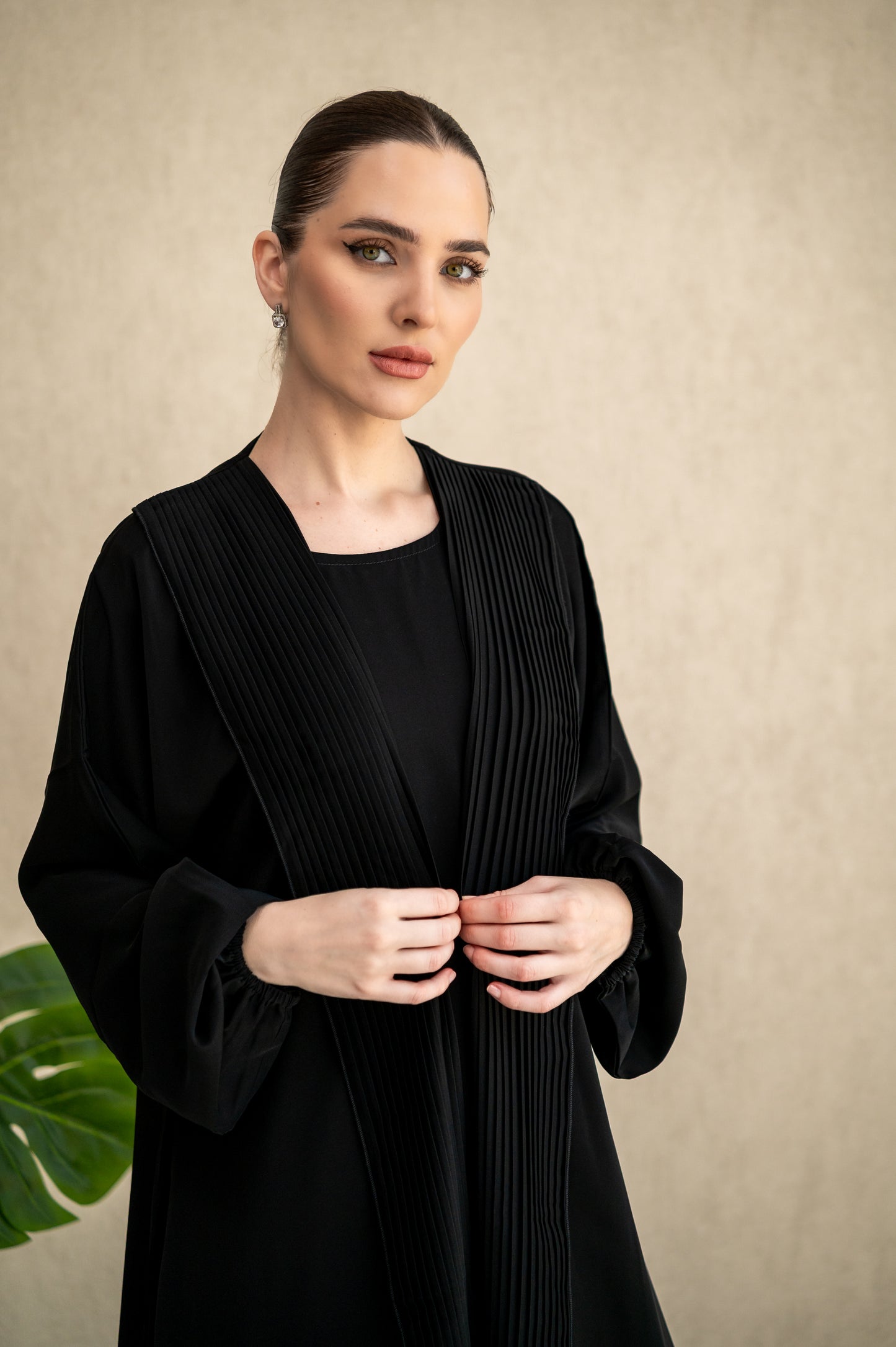 Statement pleats - Black