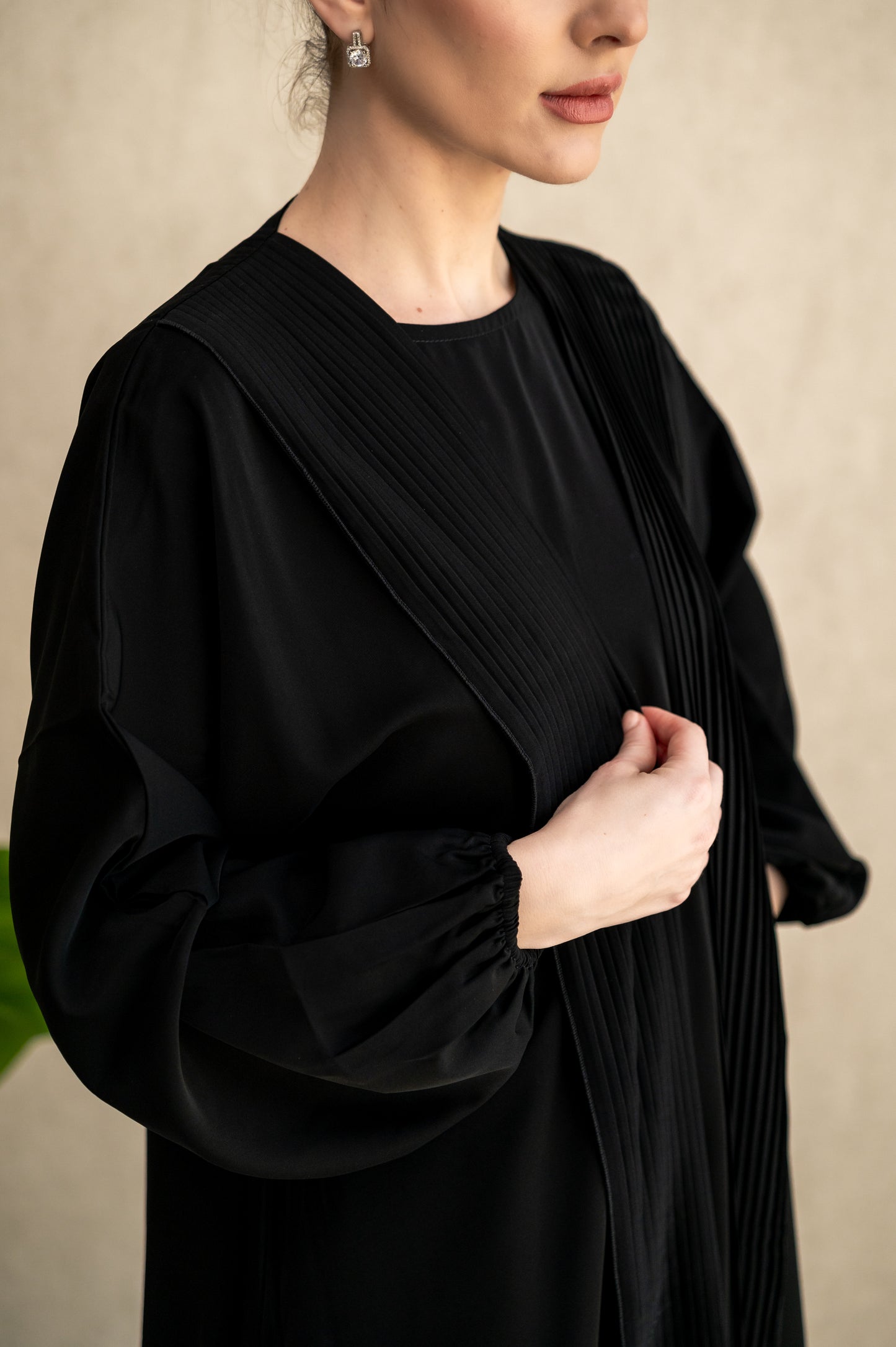Statement pleats - Black