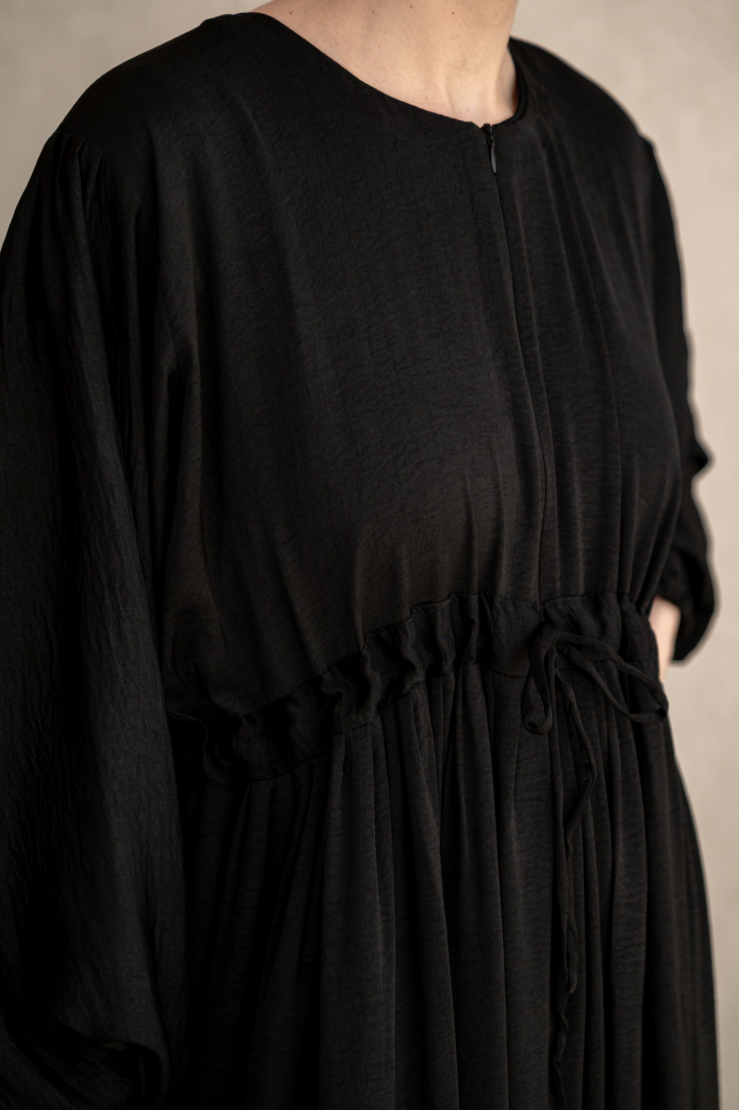 Front-zipped Maxi Dress- By Anorih Basics